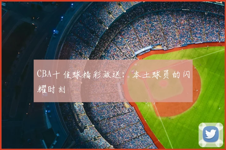 CBA十佳球精彩放送：本土球员的闪耀时刻